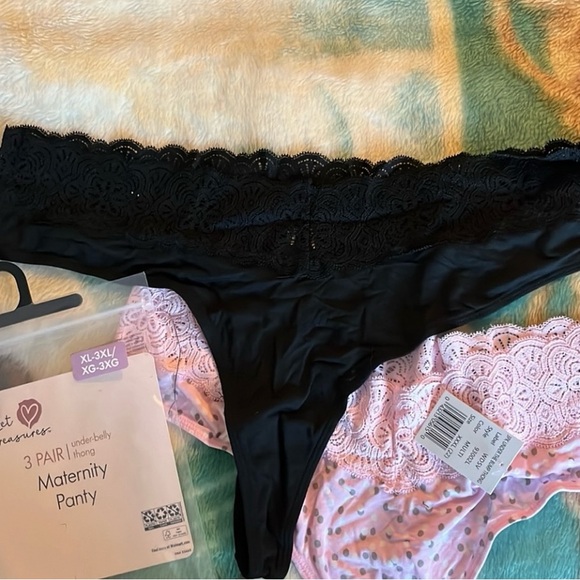 3-Pack Secret Treasures Women's Under-Belly Tongs Maternity Panty
Size XL-3XL - Picture 6 of 9